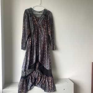 PRINTED TOP SHOP DRESS